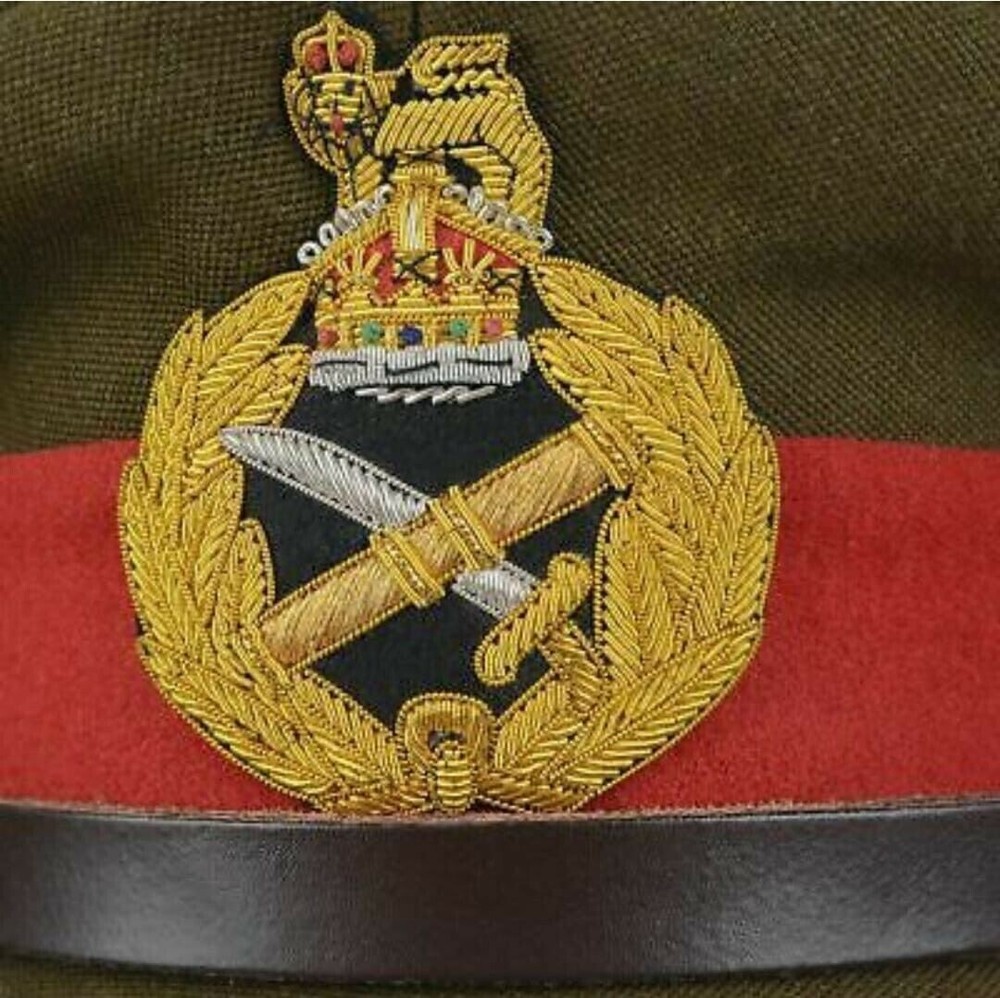 WW2 British Army Generals Visor Cap - Britain WW2 Hat Uniform Reenactment
