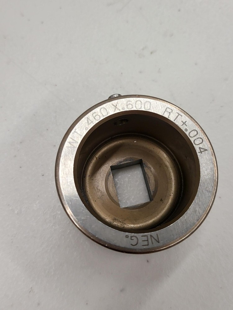 WILSON TOOL 1-1/4 THICK DIE RT .460" X .600" +0.004 Negative Rectangle E2