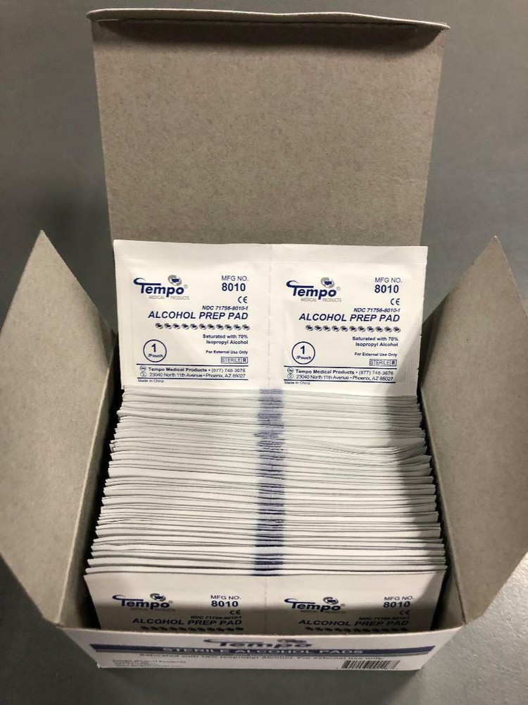 Alcohol Prep Pads 5 (200 COUNT PACK)
