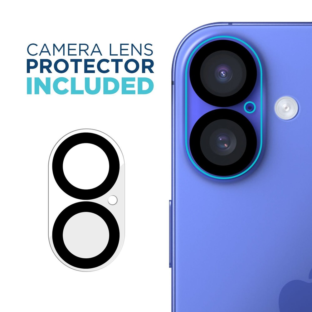 Tech Armor Ballistic Glass Protector for iPhone 16 Plus - 3 Pack