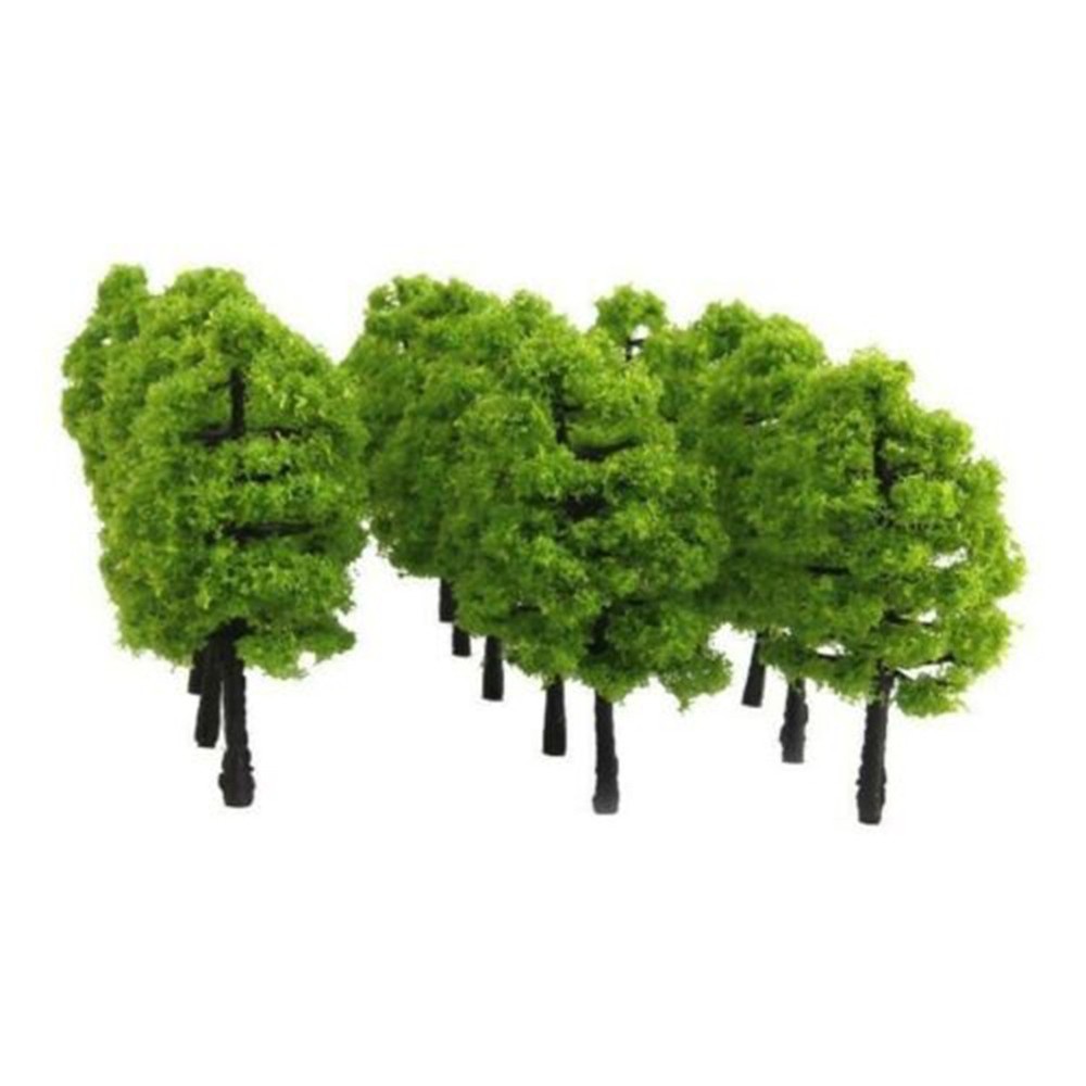 Brand New Model Tree 1:100 20 Pcs 3.5cm Building Model Highly Simulated