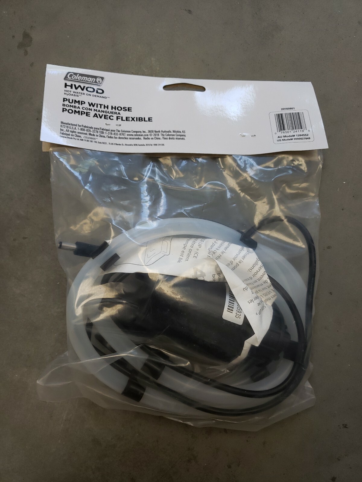Coleman H20asis & Elite Hot Water on Demand Replacement Part: Pump With Hose
