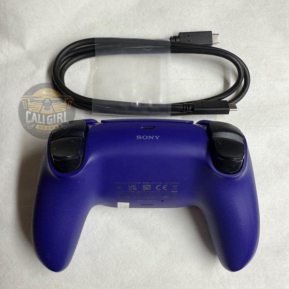 Sony PlayStation 5 DualSense Wireless Controller - Galactic Purple + USB Cable