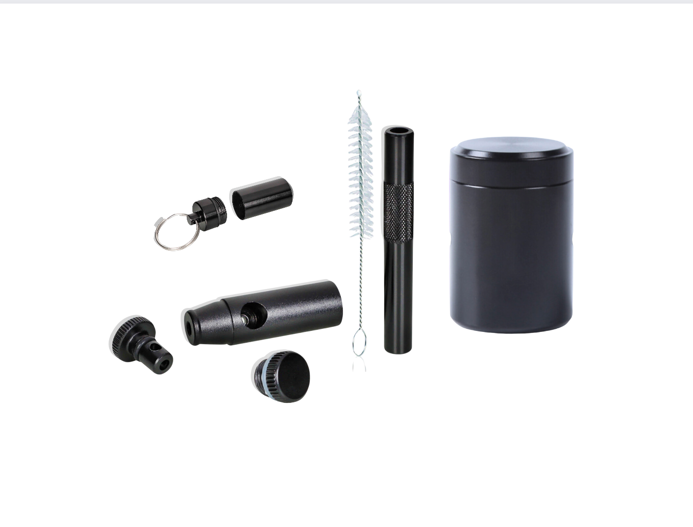 1 PCS MINI METAL SMOKE PIPES SNUFF SMOKING HERB TOBACCO PIPE GRINDER SMOKE ✅⭐