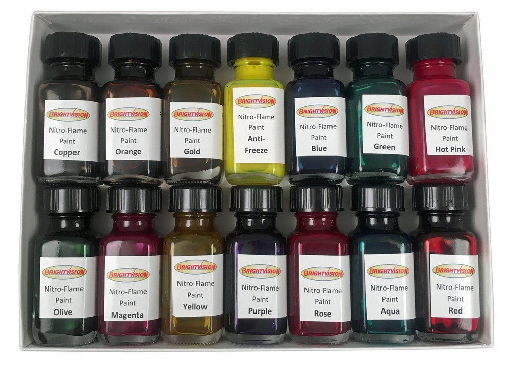 Brightvision PRO-PACK Nitro-Flame Redline Restoration Paint Complete System Kit