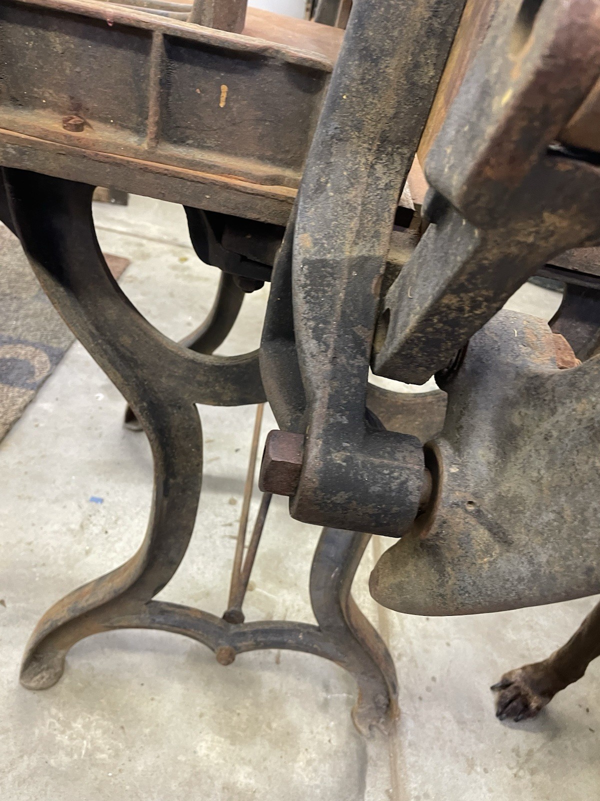 Antique “Paragon” Cardboard Cutter.