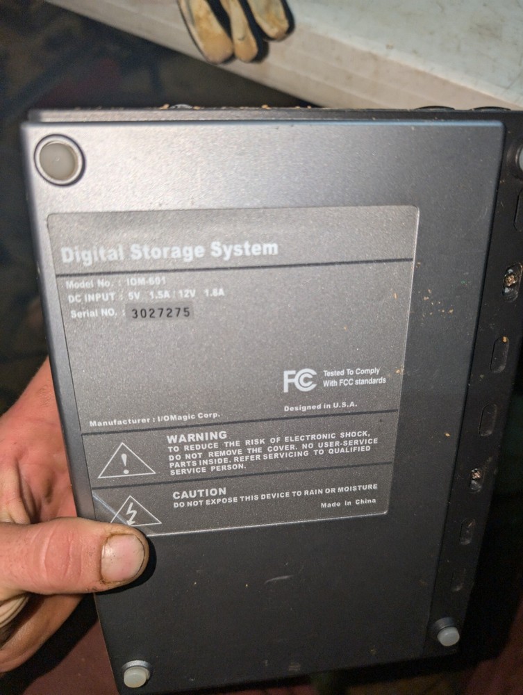 I/O Magic Data Station 7 in 1 Media Reader USB External Floppy Drive