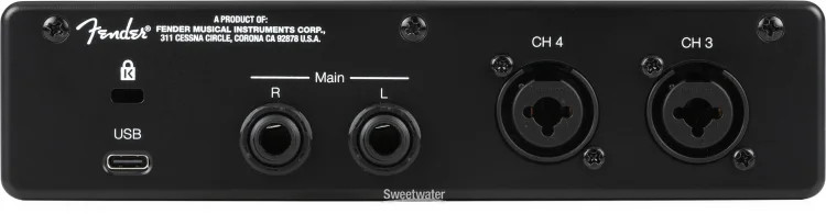 Fender Studio Quantum LT 4 USB-C Audio Interface