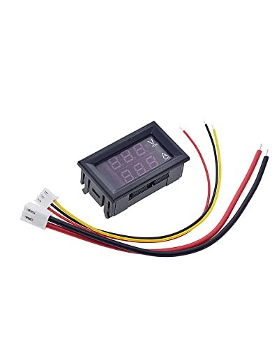 5PCS 0.28" Digital Volt Amp Voltmeter Ammeter Meter DC 100V 10A 3 Bits