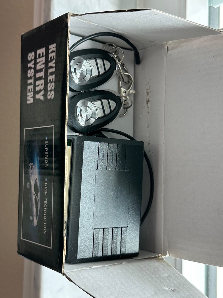 Keyless Entry System, With Remote, Open Box, Unused