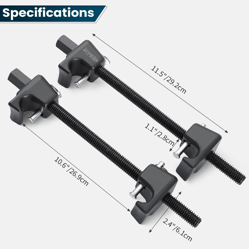 ATPEAM Macpherson Strut Spring Compressor 2pc Heavy Duty Coil Spring...
