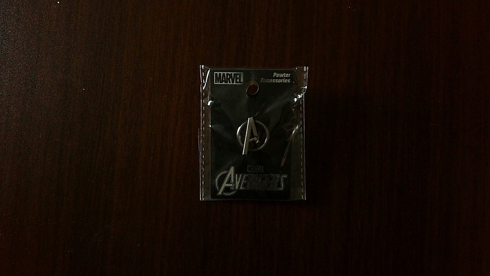 Lapel Pin - Avengers Logo, Pewter - Marvel, Monogram