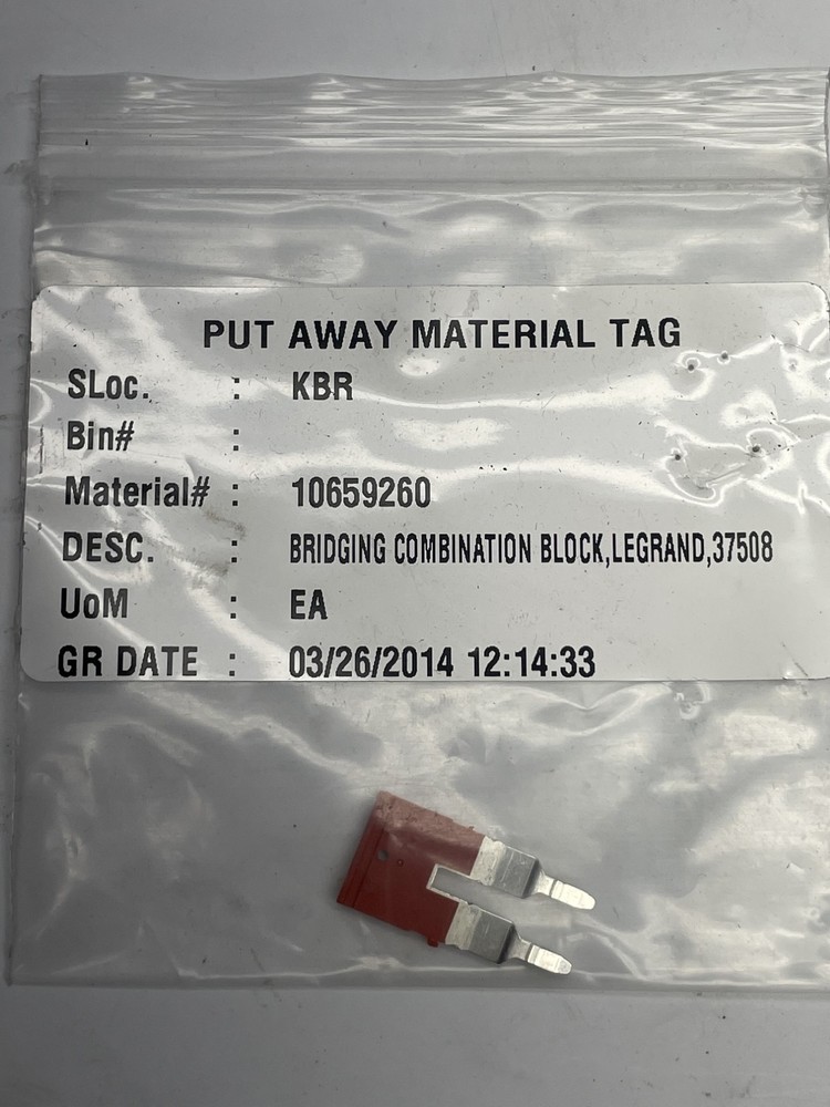 LEGRAND 37508 BRIDGING BLOCK NSNP