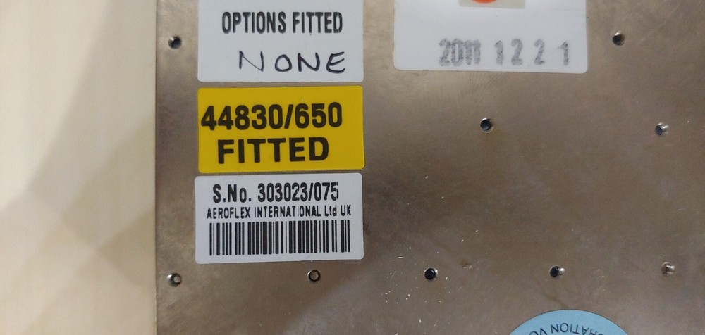 Aeroflex 3030A : RF Digitizer (075)