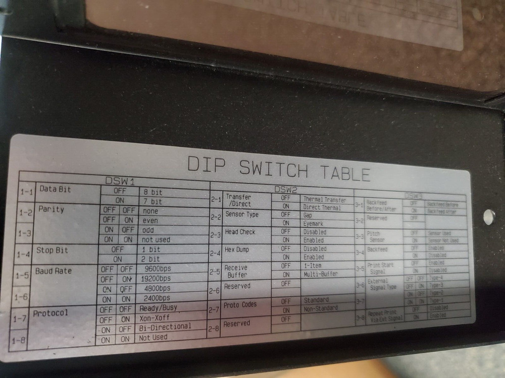 SATO M-8490S Bar Code Printer (M796)