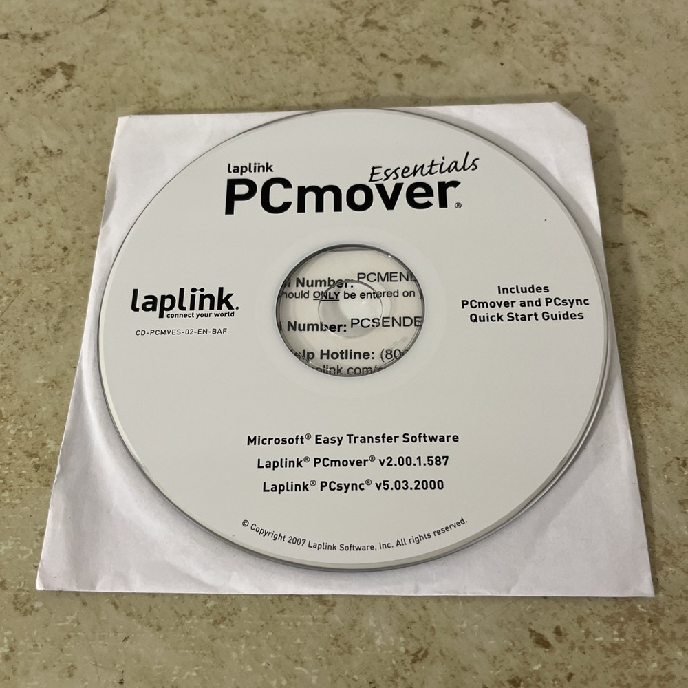 Laplink PCmover Essentials Software