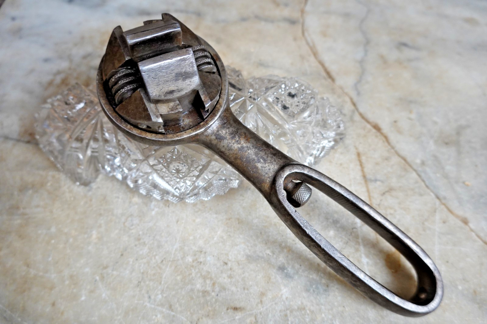 Antique "WIZARD"  ADJUSTABLE RATCHET  WRENCH PAT MAY 21 1907  Mechanic  Railroad