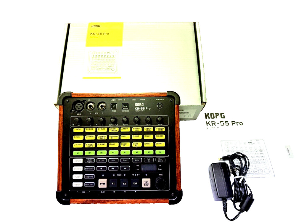 KORG KR-55 Pro Rhythm Machine  Used, Fully Tested, Excellent Condition