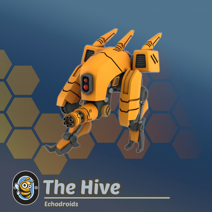Wargames Compatible - Vanguard Stealth Echodroids, The Hive