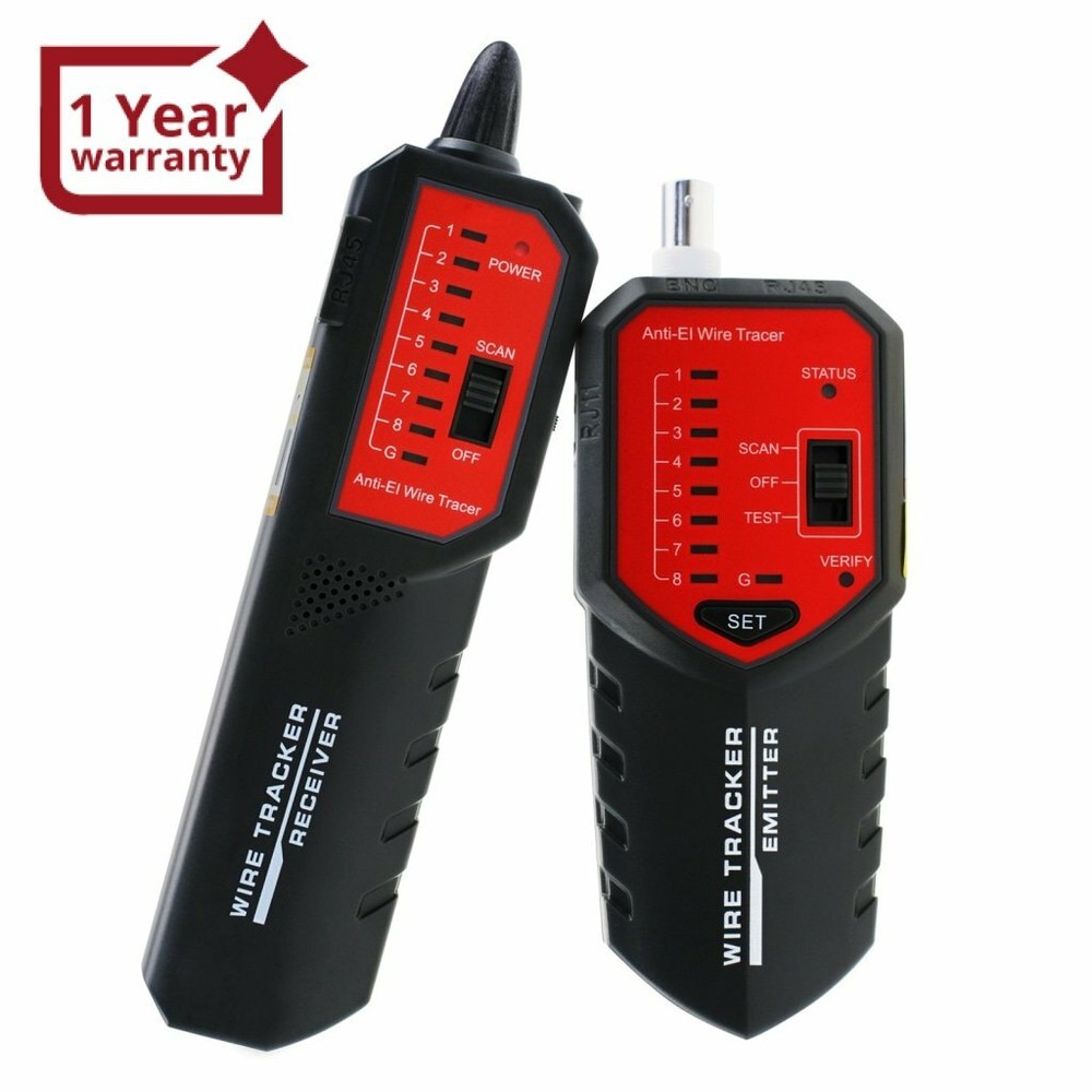 BNC Wire Tracker Locator - Wire Sorting Hunting Circuit Status Checking Tracing