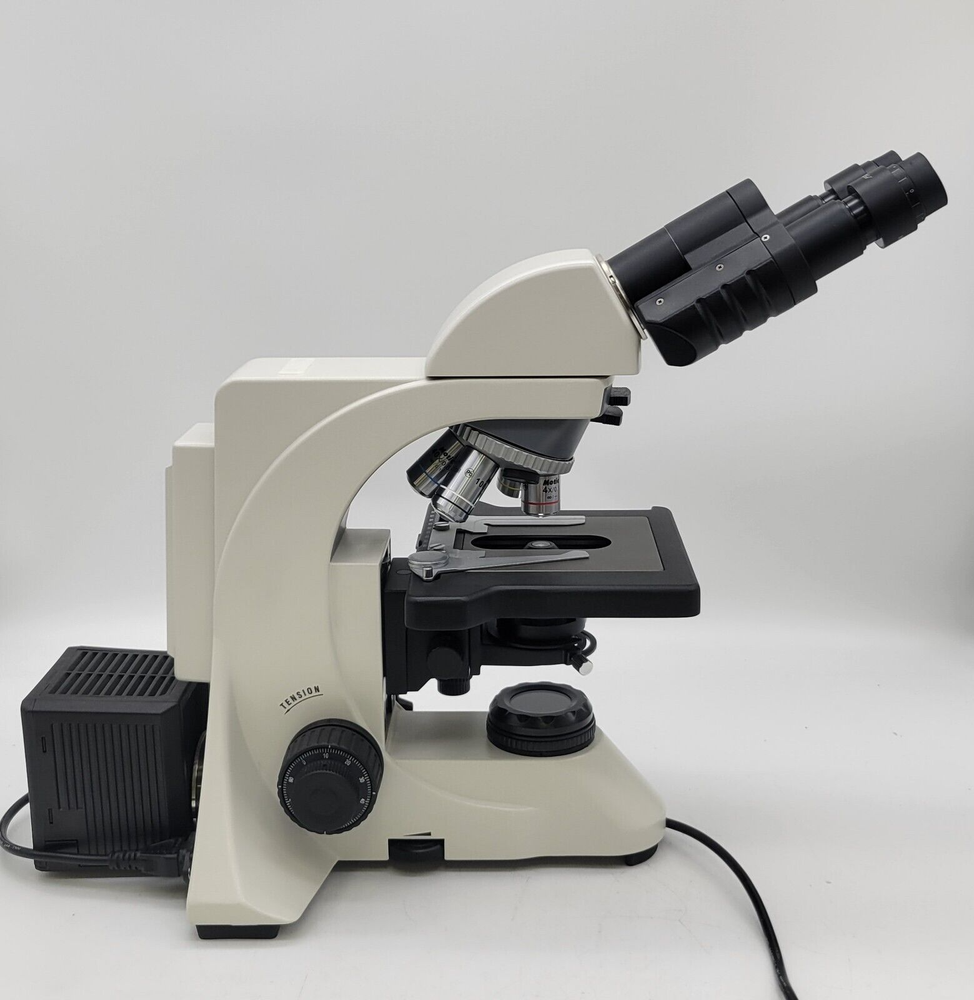Motic Microscope BA410E with 4x, 10x, 20x, 40x, 100x Objectives