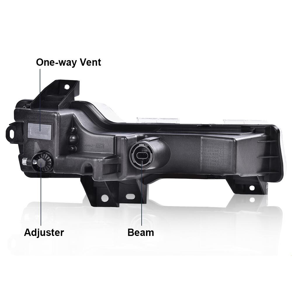 For 2017-2023 Tesla Model 3 Y Pair LED DRL Front Fog Light Lamp Left &Right