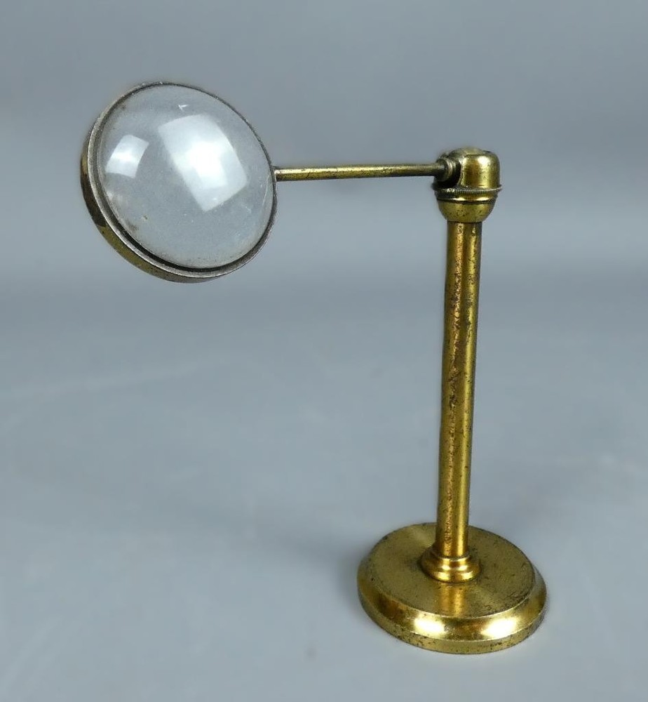 Vintage Bullseye Bench Condenser Microscope Accessory Scientific Optical #26070