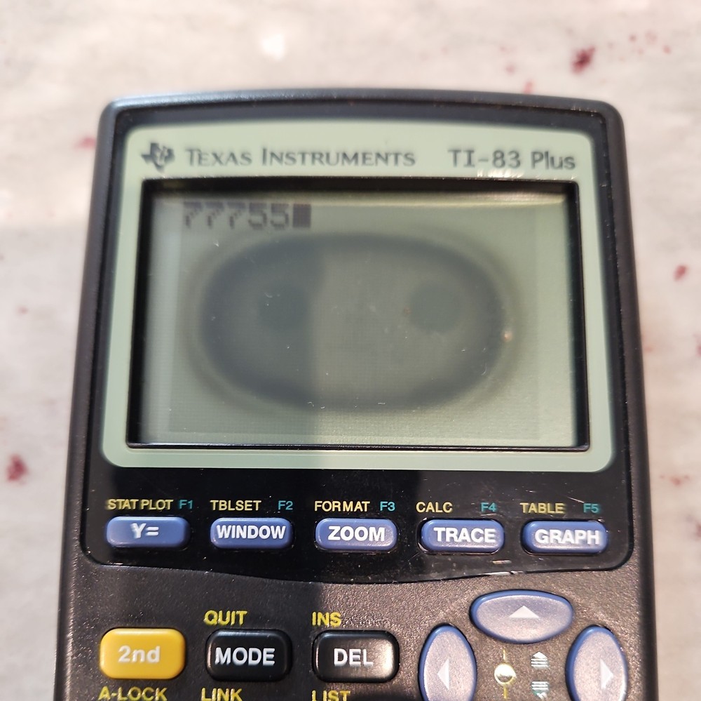 Texas instruments ti-83 plus graphing calculator