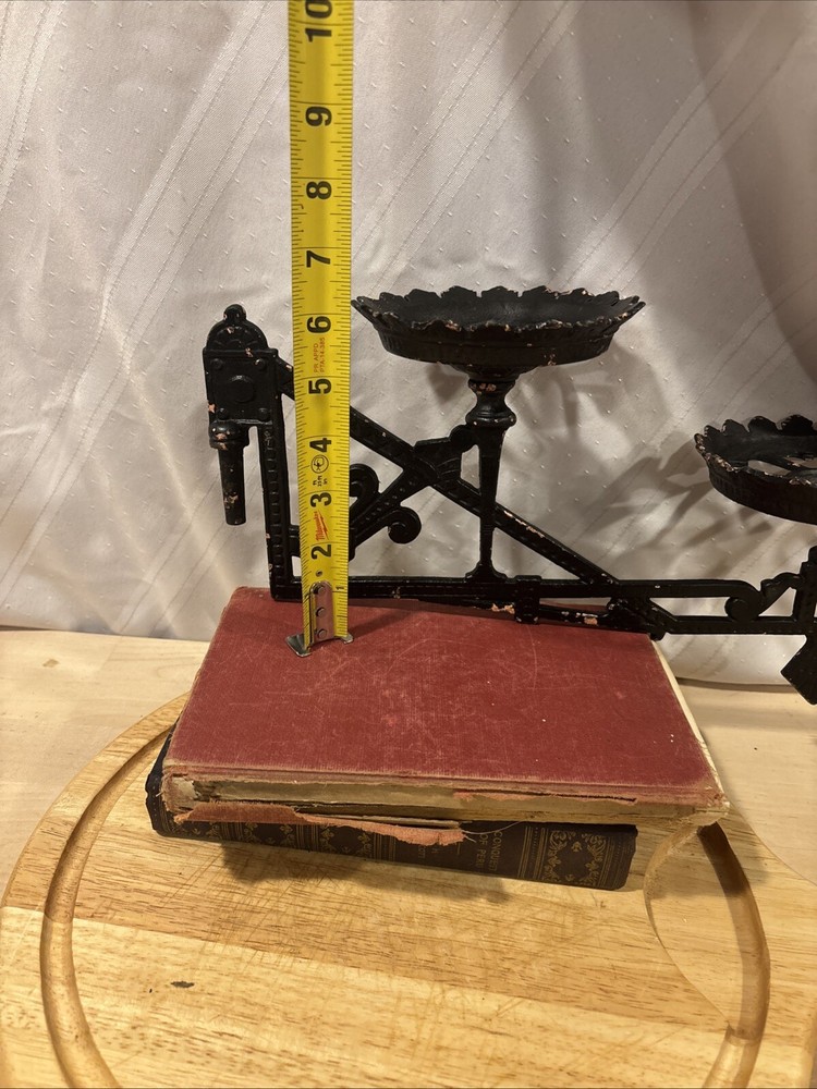 Antique Victorian Double Wall Cast Iron Sconce