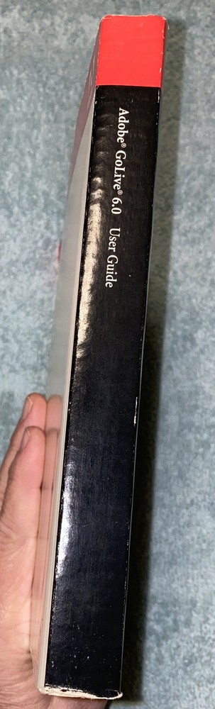 Adobe GoLive 6.0 User Guide Book