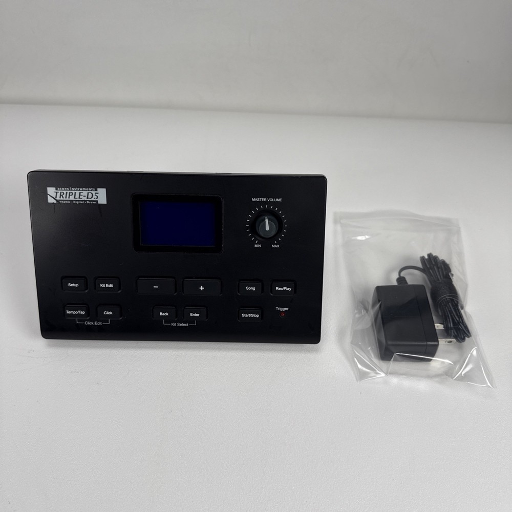 Acorn Instruments Triple D5 Drum Module w Power Cable