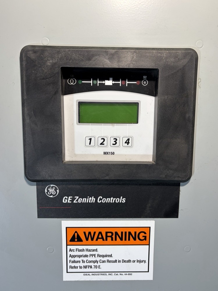 GE ATS 1614618-1 480V 400A 3-PHASE