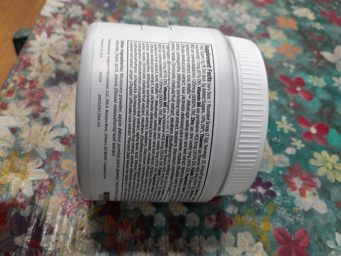 Isagenix Ionix Supreme Natural Fruit Flavor Exp 08/2027