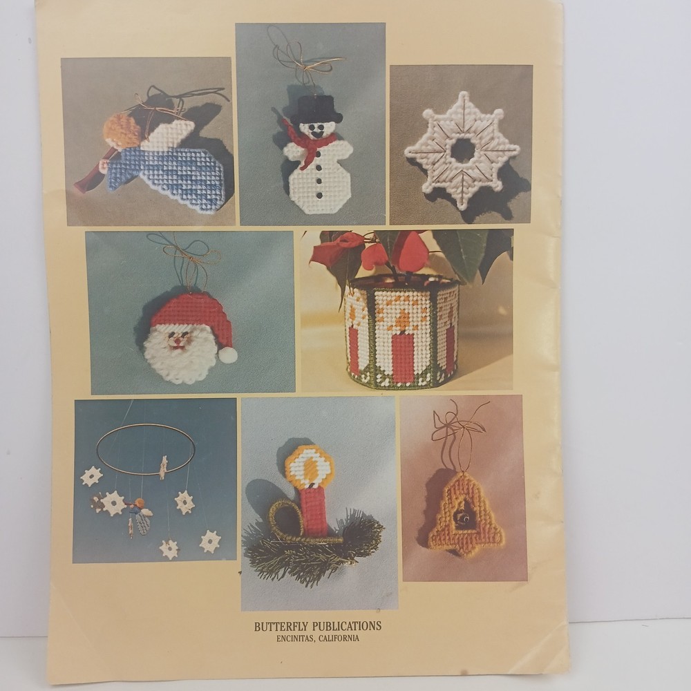 Plastic Canvas Instruction Book for Fast & Small Projects Needlecraft Designs