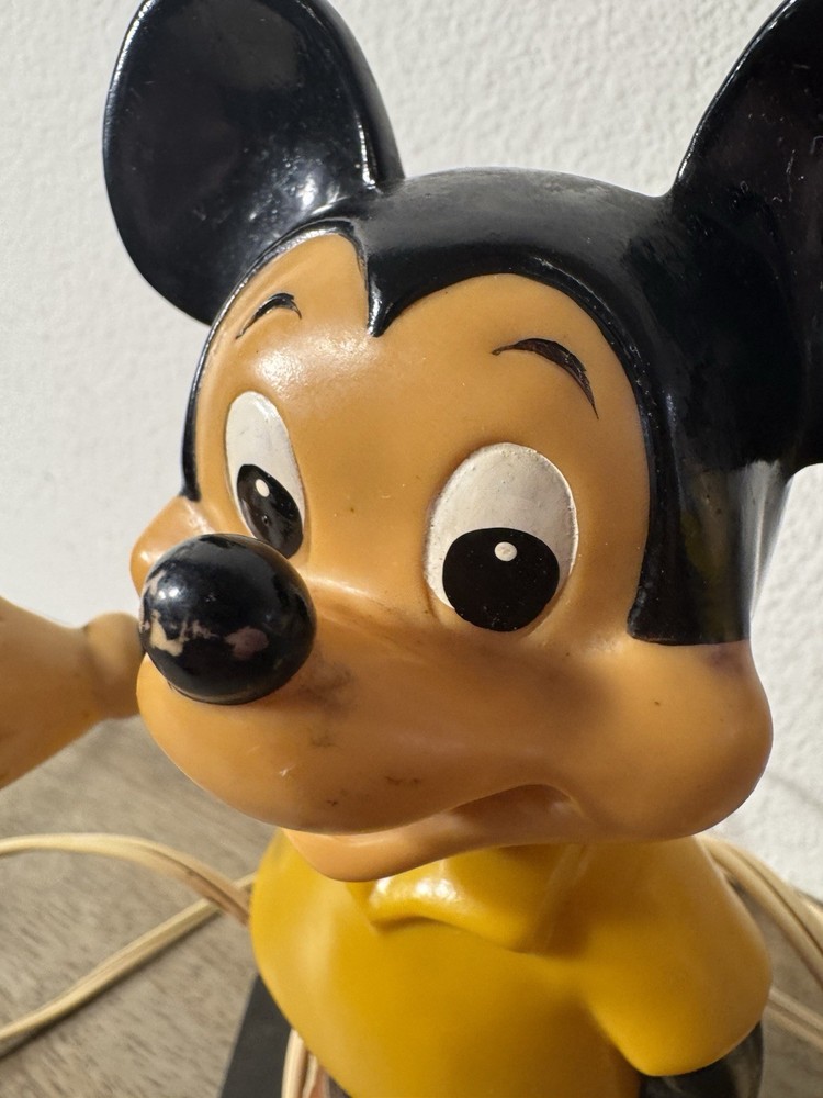 Mickey Mouse Donald Duck Bobblehead Nightlight Lamp