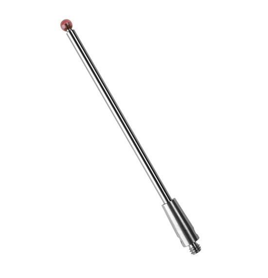 CMM Touch Probe M2 Thread Probe Stylus 2mm Ruby Ball Tips 40mm Long A-5003-0037