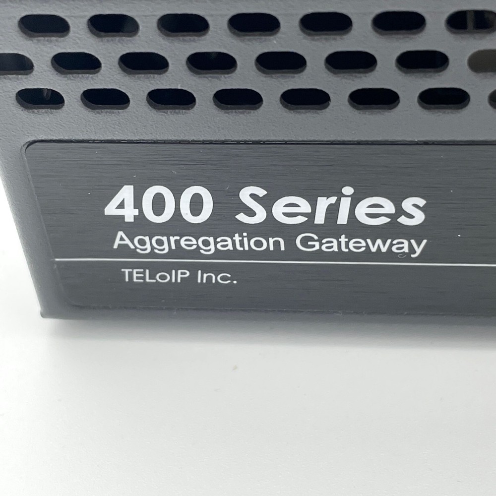 TELoIP, Inc. Model 400 Network Aggregation Gateway - Powered By ANA