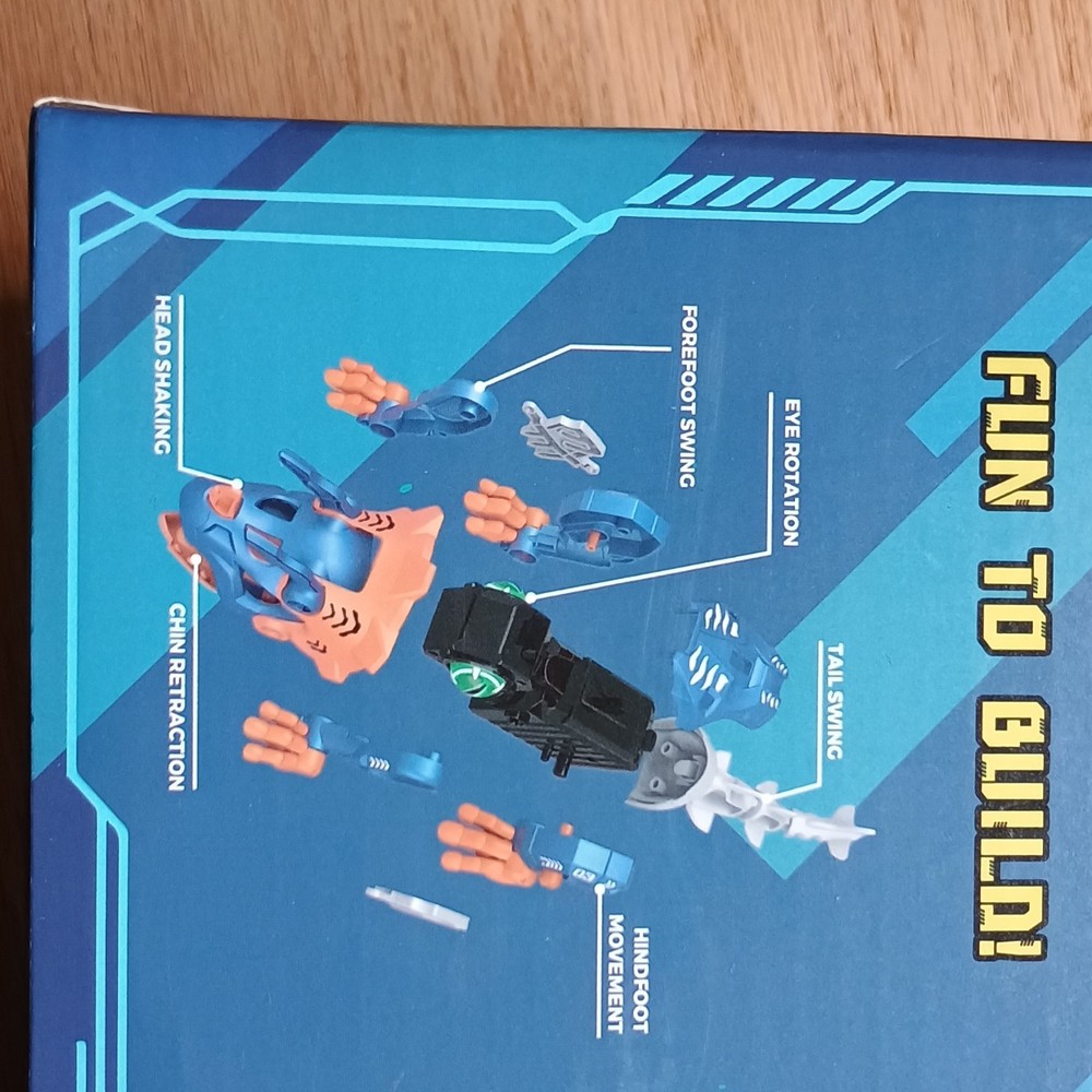 Electric Dinosaur STEM Assembly Kit MOTORIZED DIY building tpy