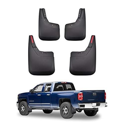 Mud Flaps Splash Guards Compatible with Silverado 1500 /Silverado 2014-2018