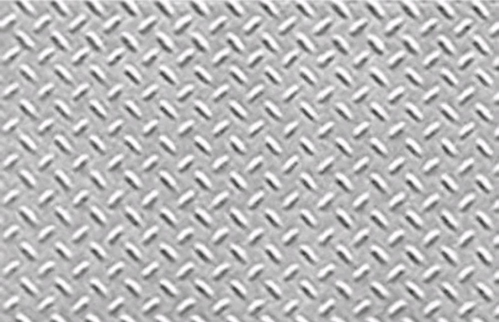 JTP Diamond Plate Pattern O Scale Model Scratch Building Plastic Sheet #97450