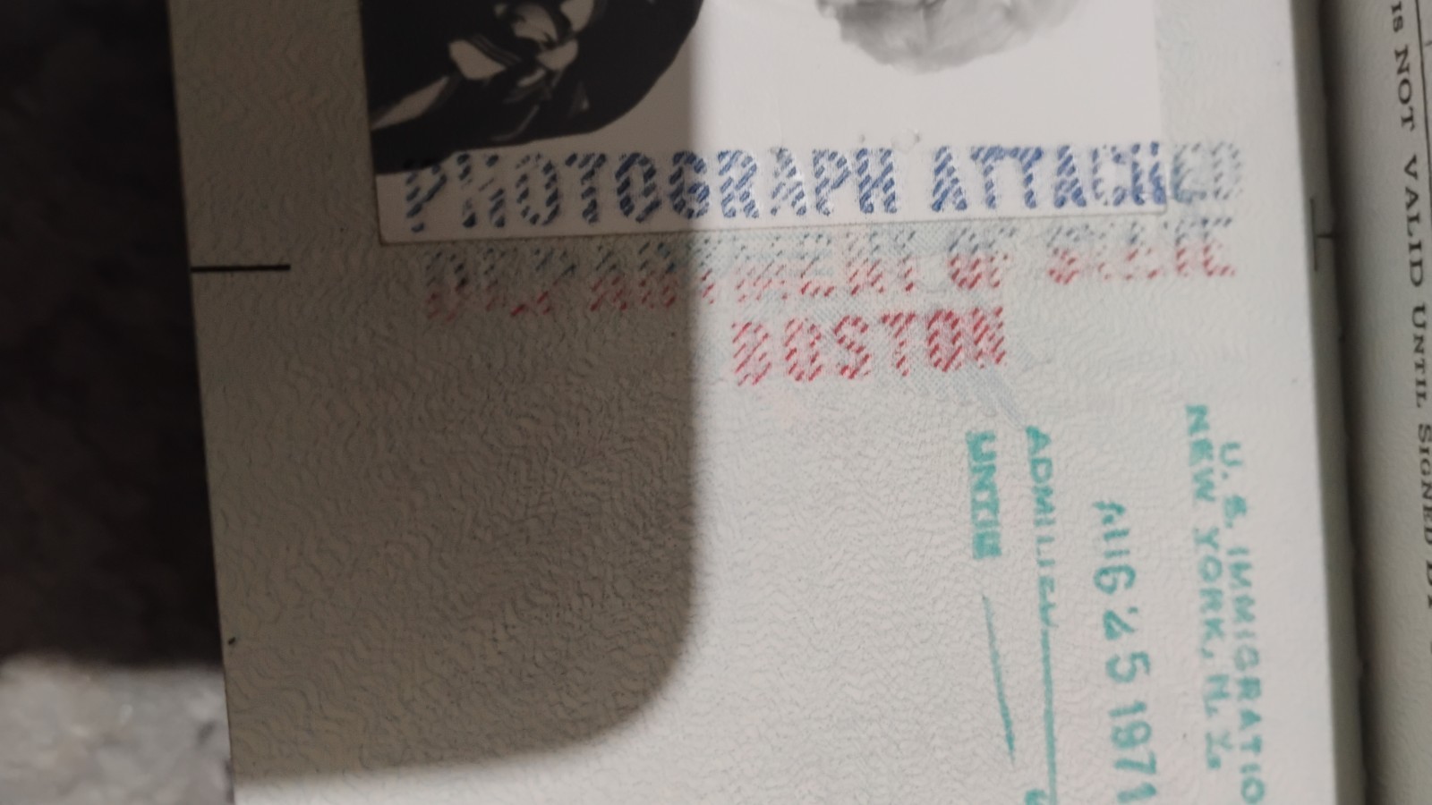 VINTAGE PASSPORT USA 1971 1977LOT OF 3