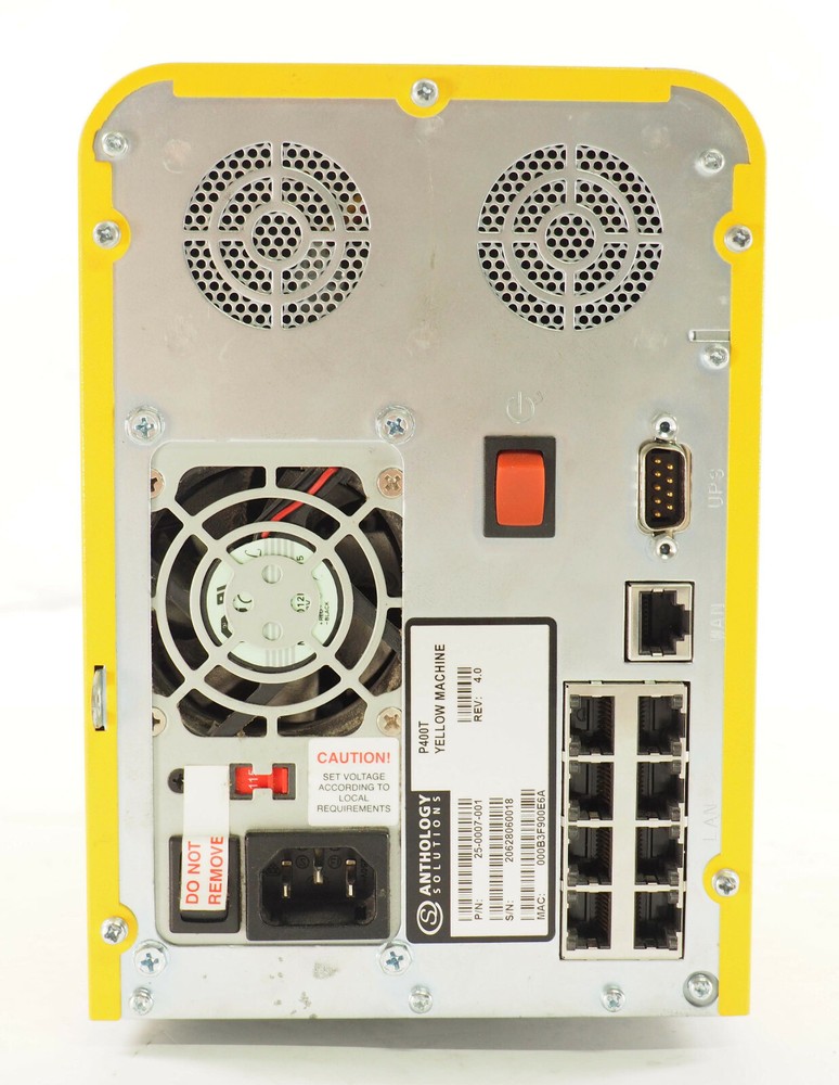 Anthology Solutions Yellow Machine Server P400T Personal Network RAID working.