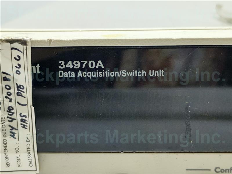 Agilent 34970A Data Acquisition Switch Unit