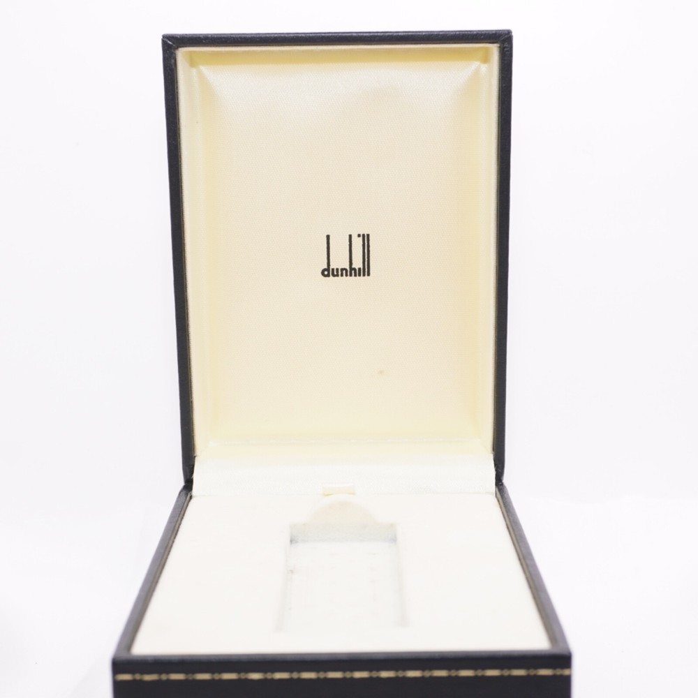 Dunhill Lighter Silver Rhombus Pattern_Ultrasonically cleaned_Working