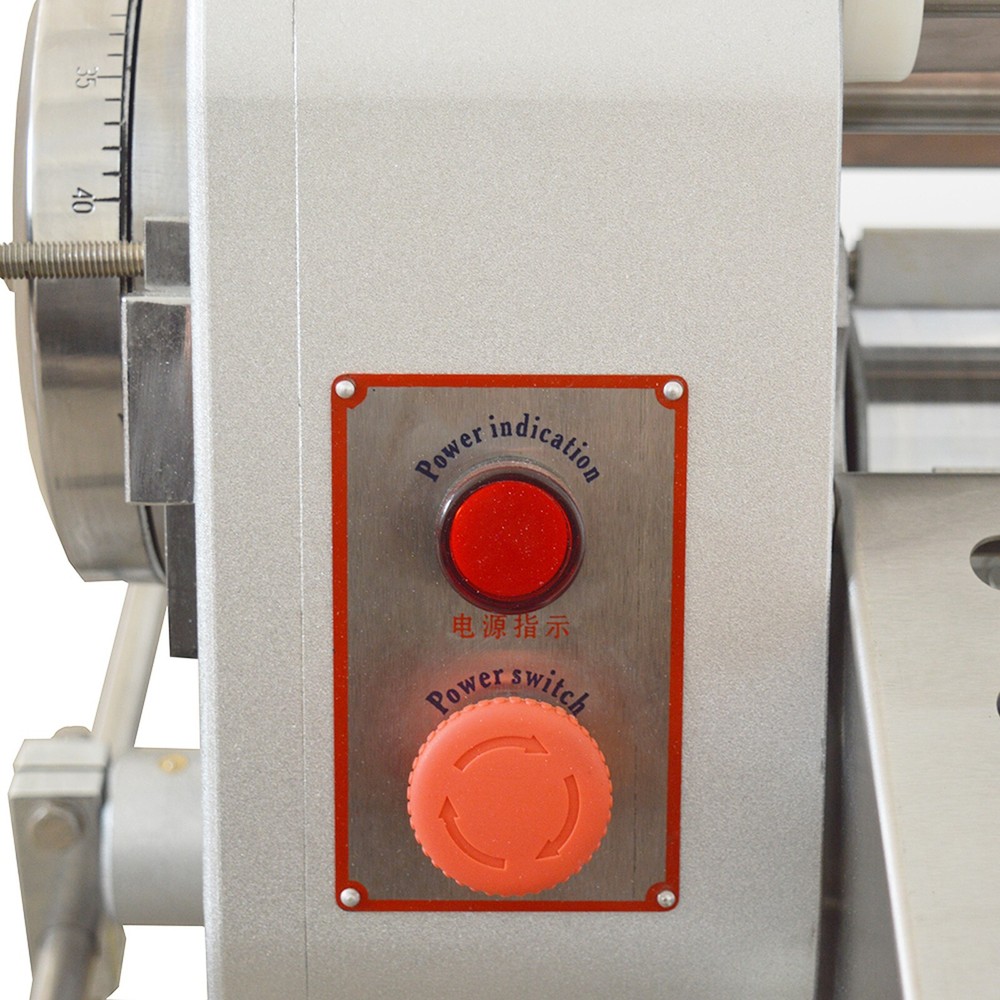 Commercial 110V Dough Sheeter Dough Roller Folding Table Type Pastry Machine