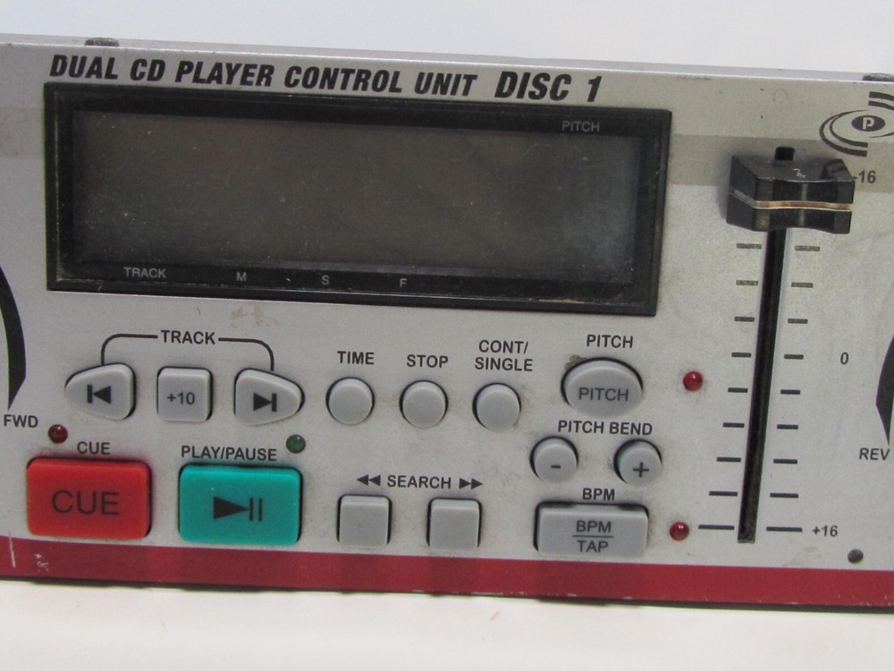 PYLE PRO Dual CD Control Unit PARTS ONLY UNABLE TO TEST