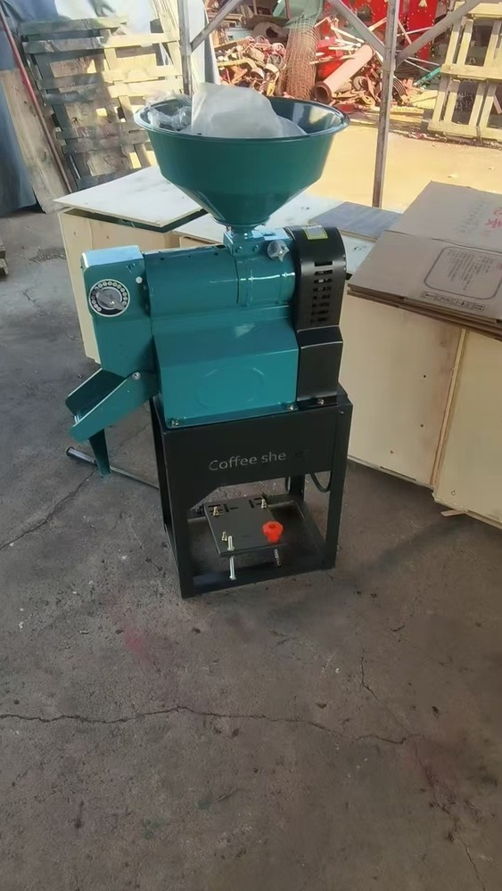 Automatic Coffee Bean Peeling Machine Sheller Electric Dry Coffee Bean Peeler