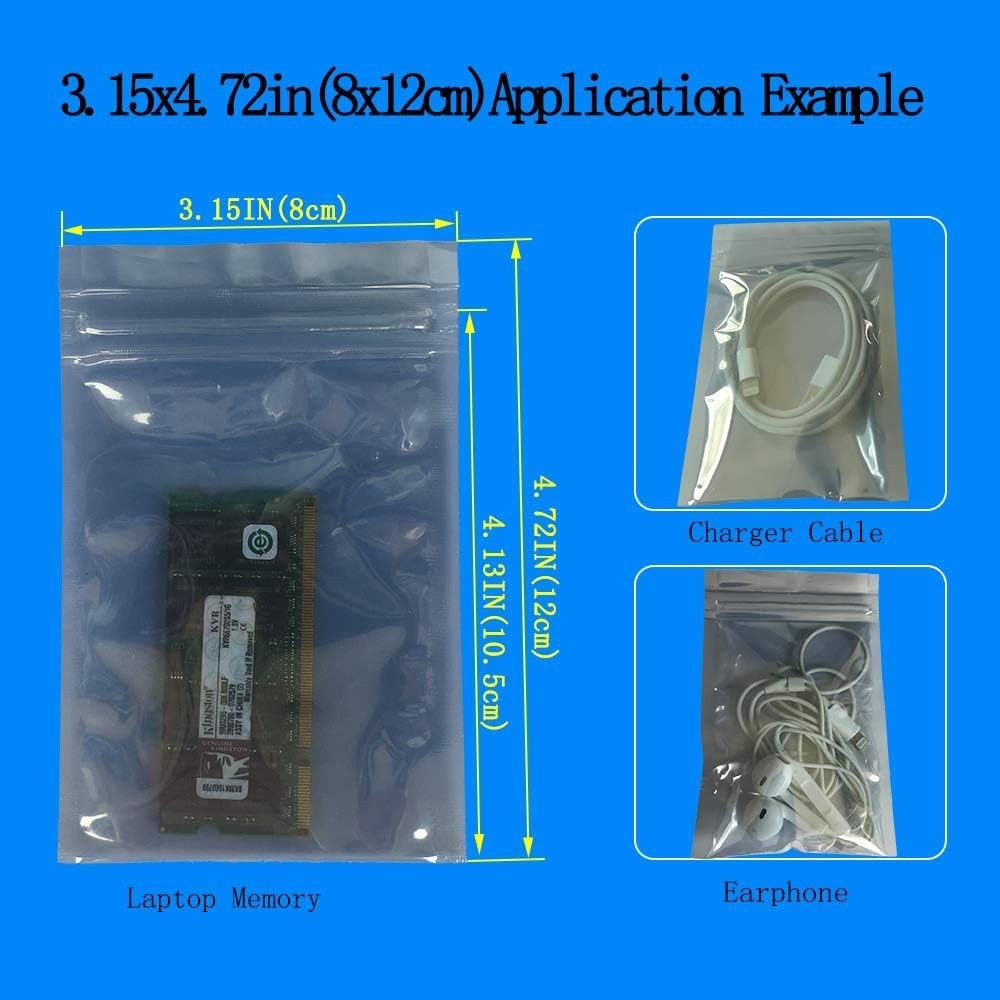 High-Quality Anti-Static Bags - 30pcs Moisture Resistant ESD Packaging Solutions