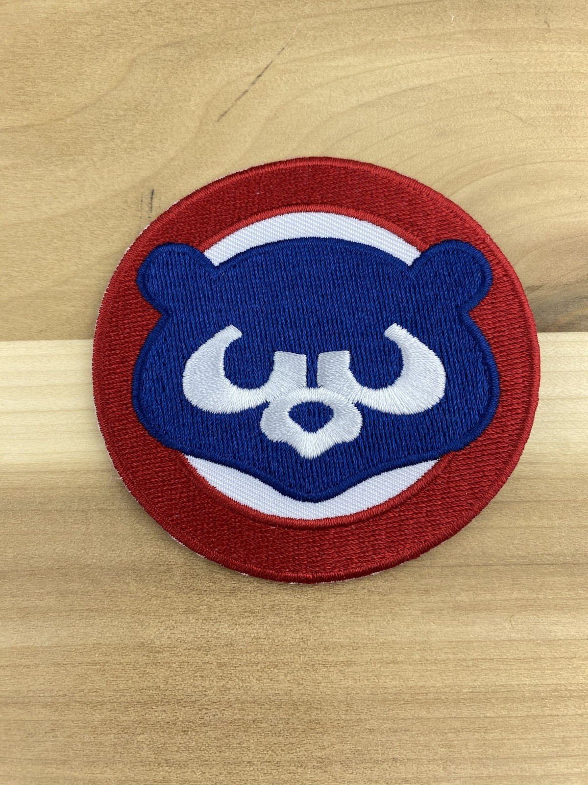 Set Of 3 Chicago Cubs Embroidered Iron On Patches 3”