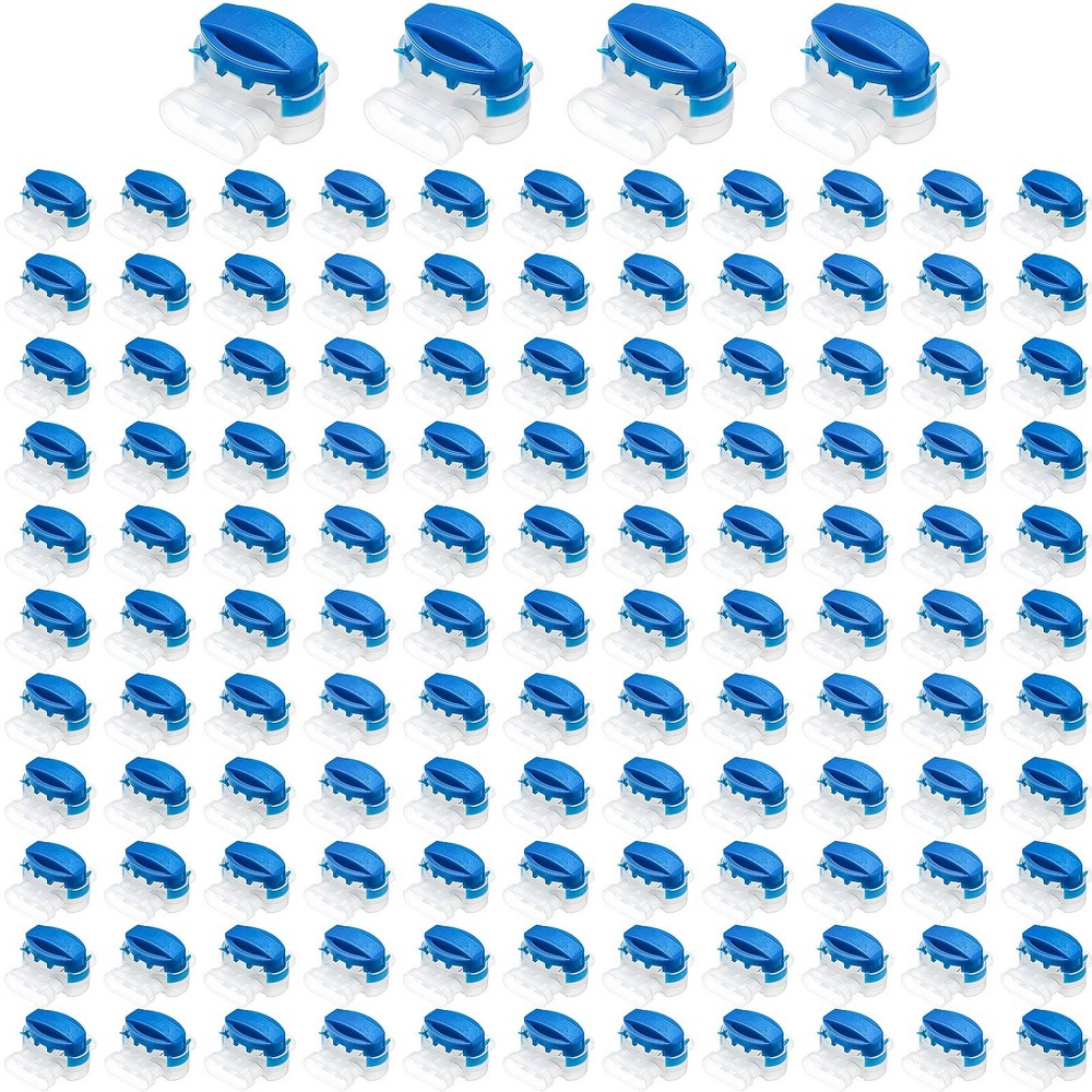 3 Way Electrical Wire Connectors Self-Stripping Pigtail IDC 314-Box 120PCS